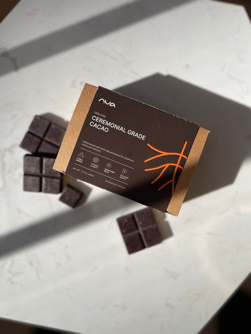 Ceremonial grade cacao